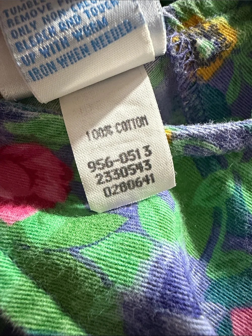 Vintage 90s Oshkosh Baby B’gosh Floral Jumper Dress Sundress USA Pink Rose 18M